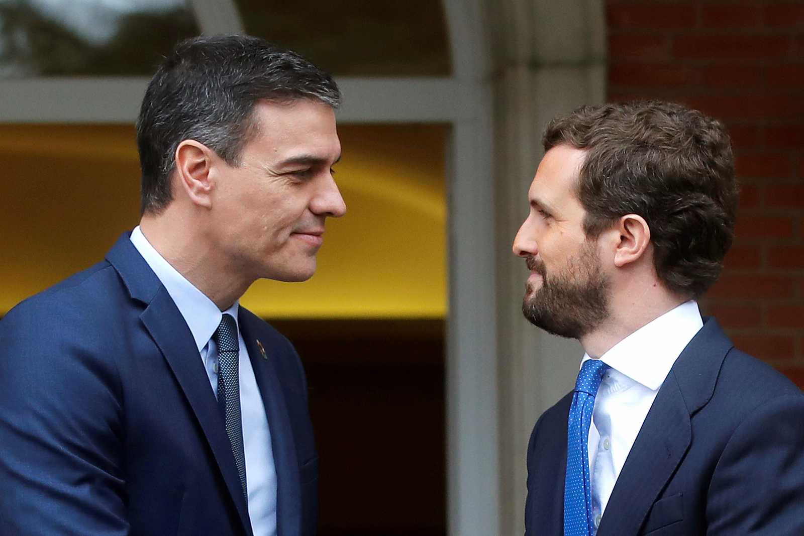 Casado con Sánchez en una imagen de archivo.