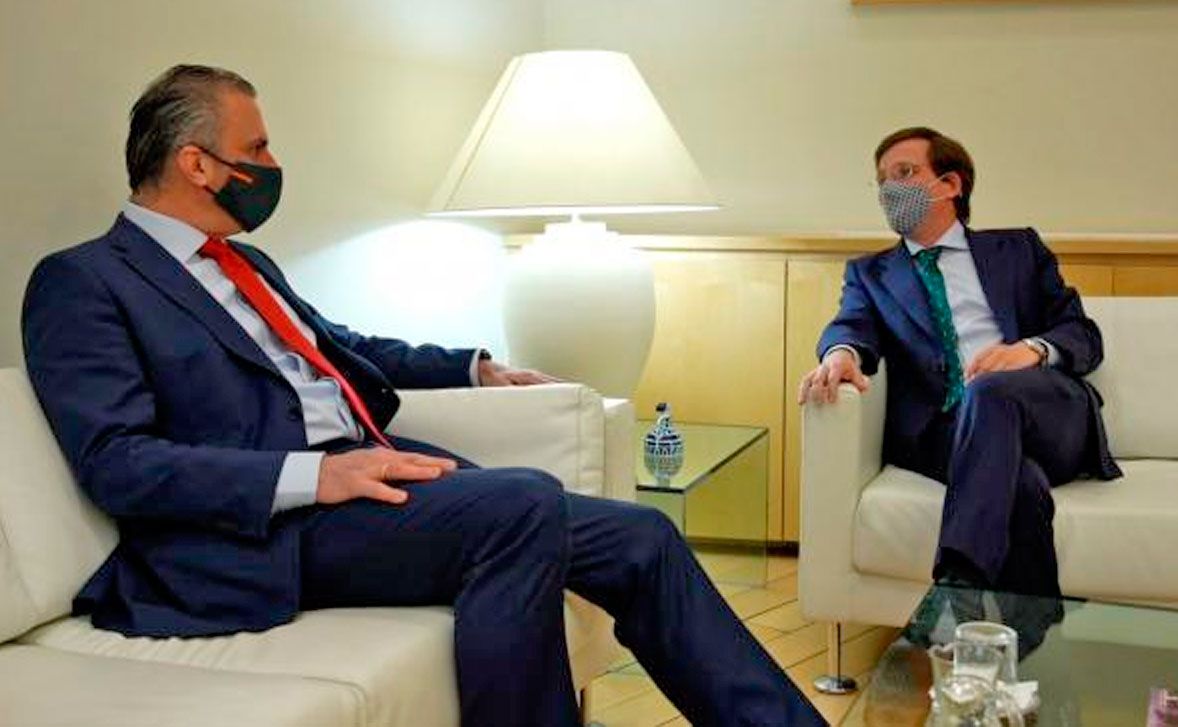 La-reunión-de-este-jueves-entre-Almeida-y-Ortega-Smith.Ayuntamiento-de-Madrid