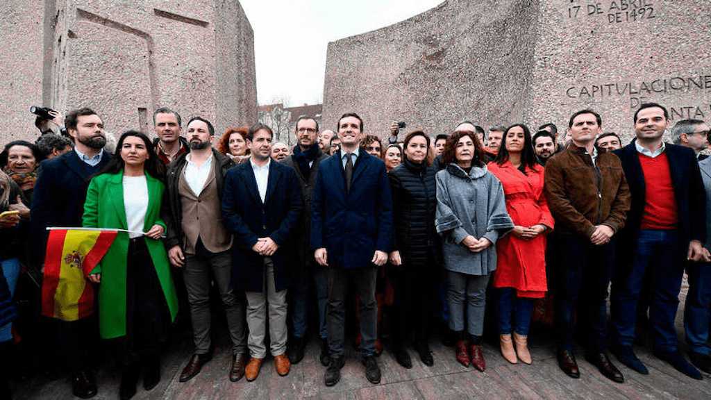 Foto de Colón, que marcó el principio de la división de la derecha española.