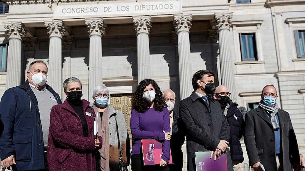Los promotores de la comisión de investigación sobre la pederastia en la Iglesia.