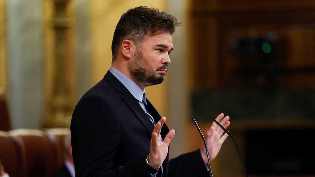 Gabriel Rufián en una imagen de archivo.