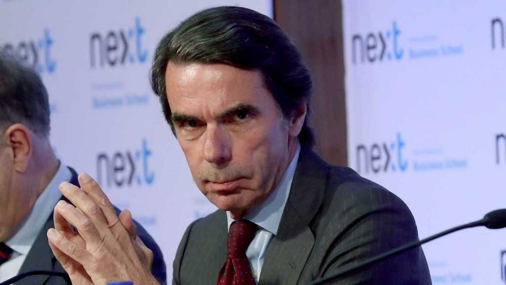 El expresidente del Gobierno, José María Aznar.
