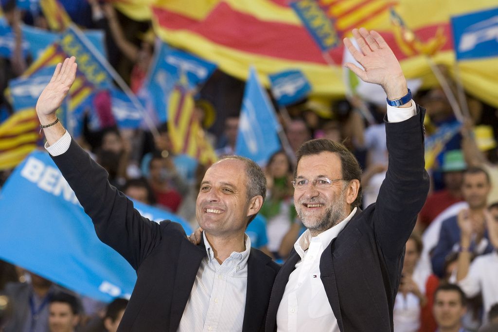 Camps y Rajoy en una imagen de archivo.