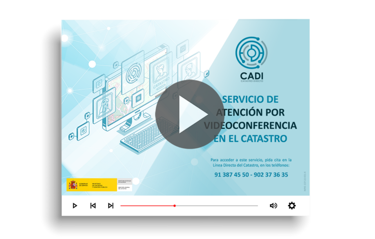 El Catastro pone en marcha la atención al ciudadano por videoconferencia