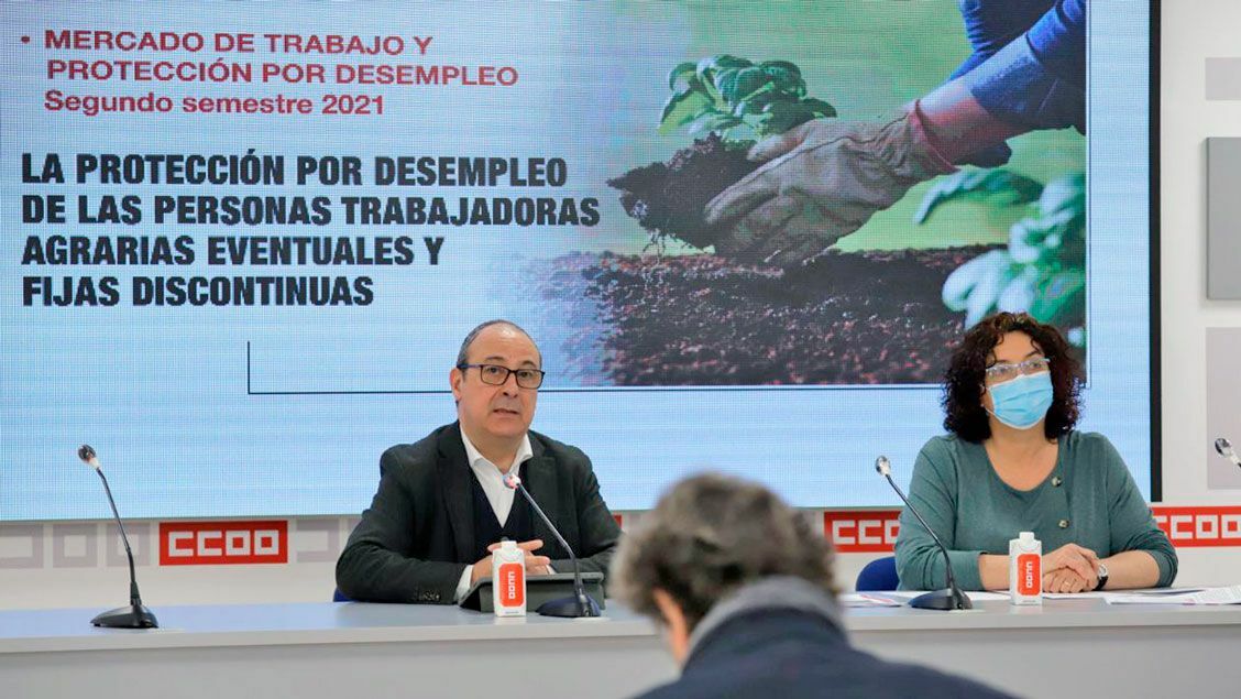 El-secretario-de-Políticas-públicas-y-protección-social-de-CCOO,-Carlos-Bravo,