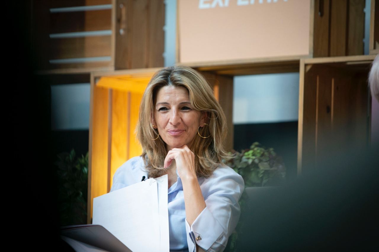 Yolanda Diaz, vicepresidenta segunda y ministra de Trabajo y Economía Social