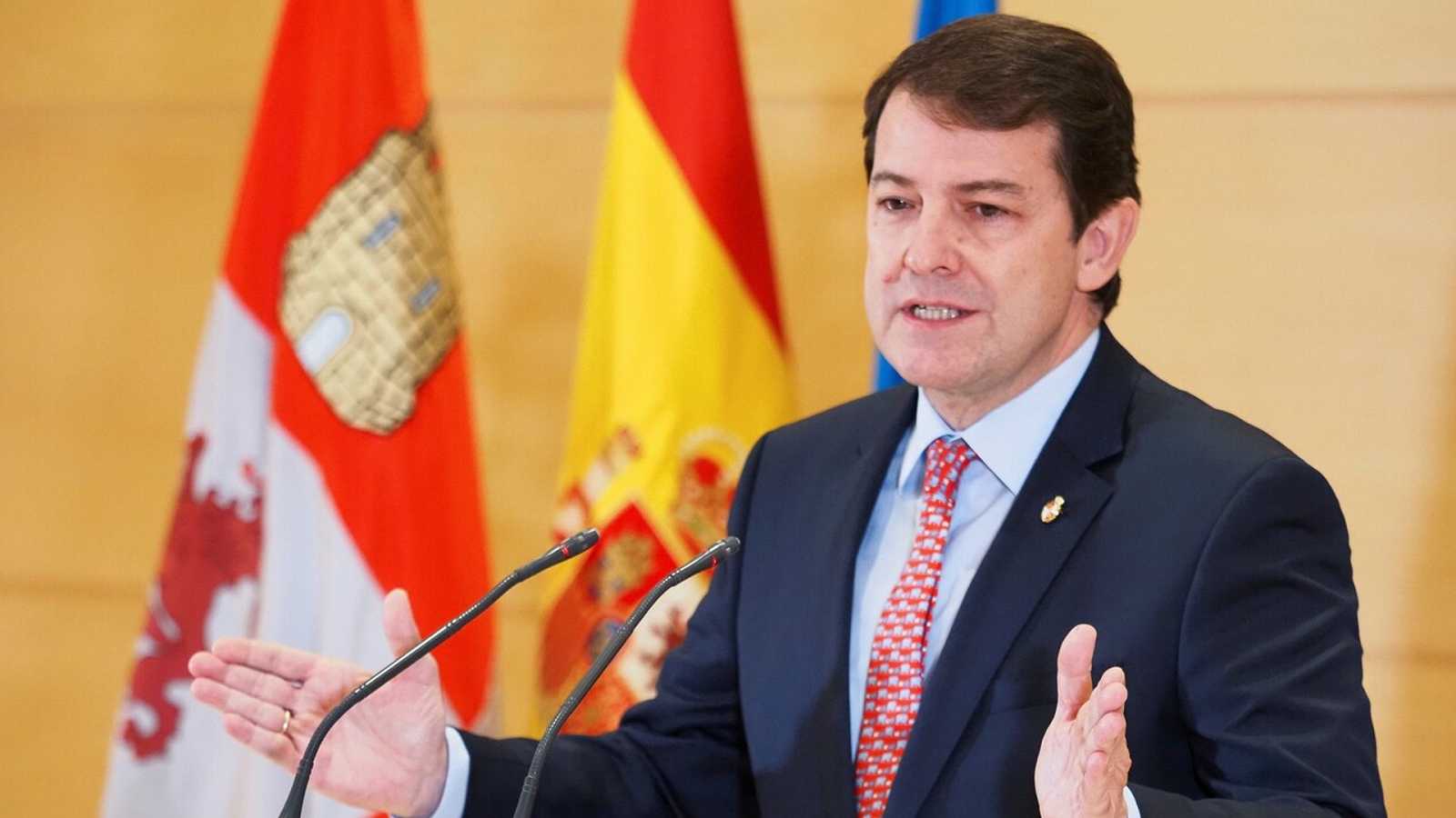 Mañueco presume de su pacto con Vox.