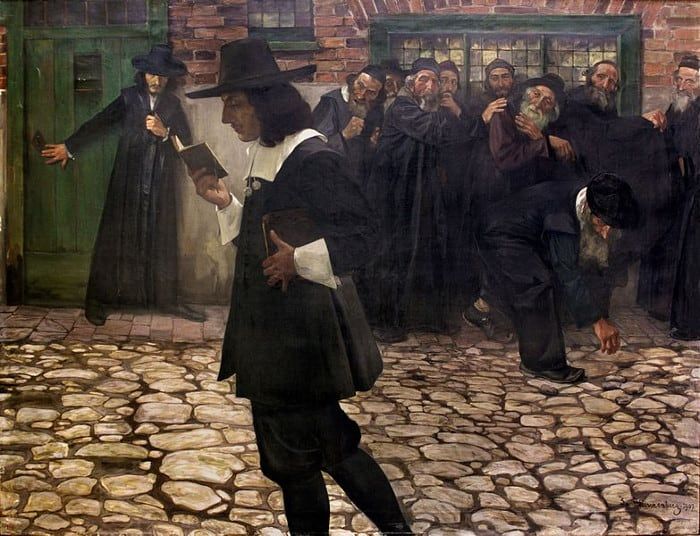 Hirszenberg_Spinoza_wyklêty_Excommunicated_Spinoza_1907