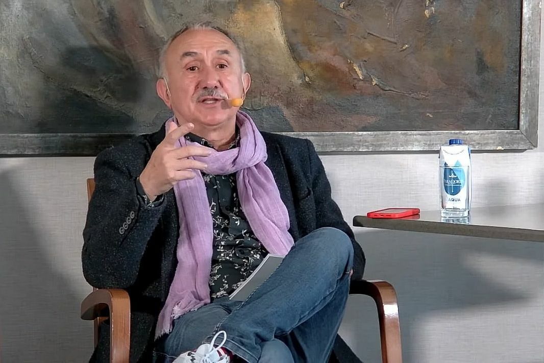 Pepe Álvarez, secretario general de UGT en el seminario sobre el problema de la España vaciada