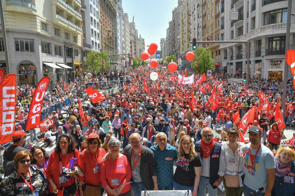 Primero de Mayo, UGT, foto Agustín Millán
