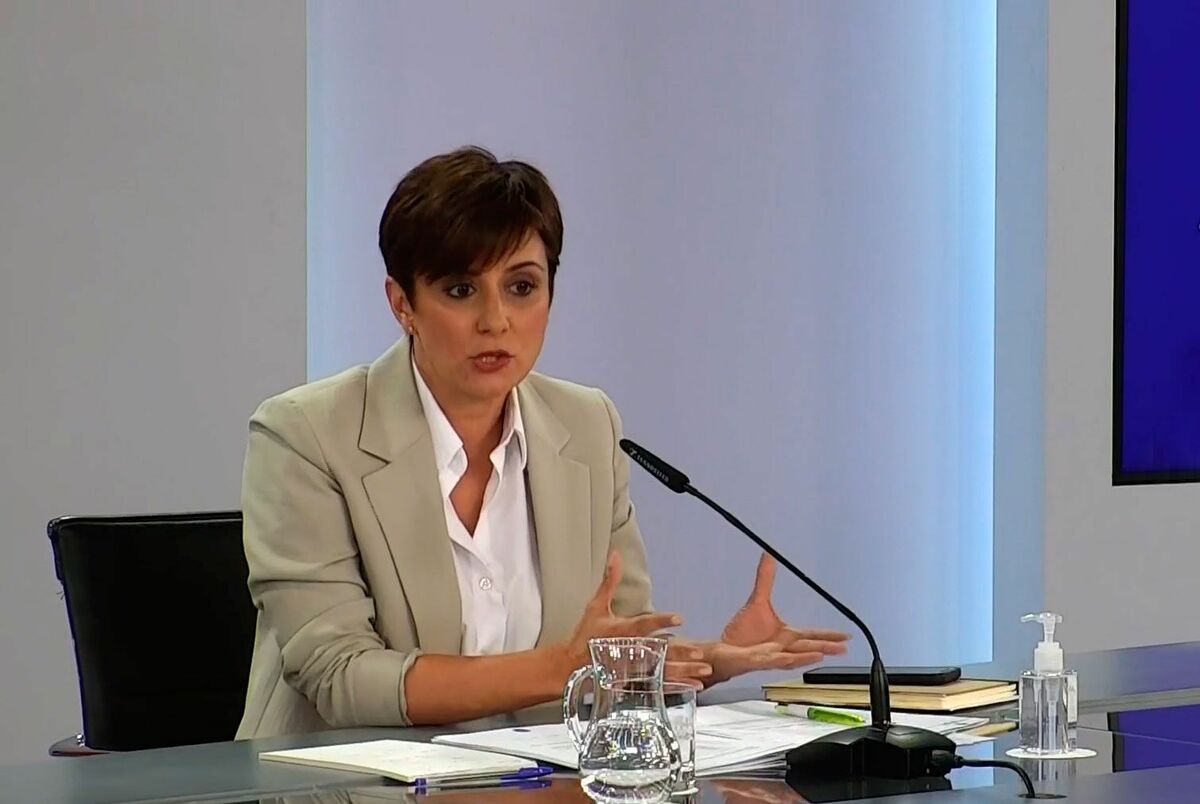 Isabel Rodríguez da explicaciones sobre el espionaje con Pegasus en una imagen de archivo