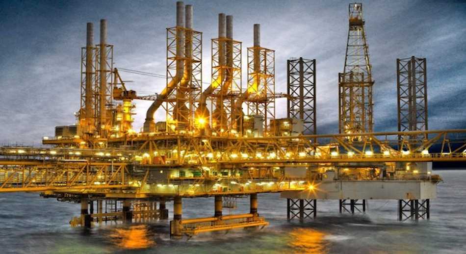 Planta petrolífera en Catar.