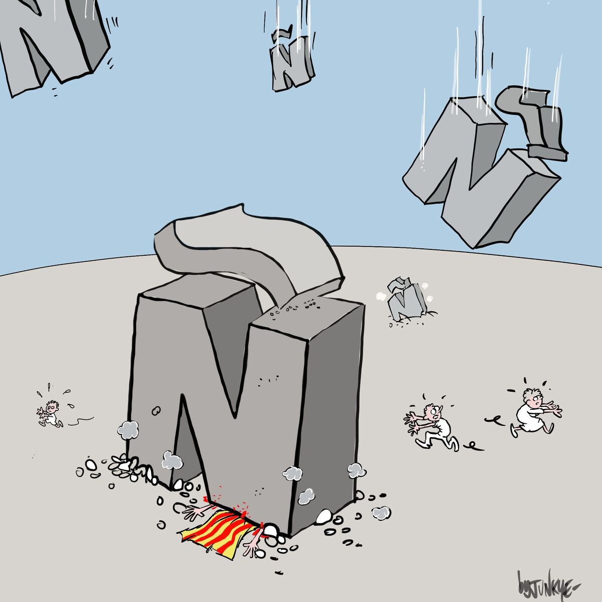 Ofensiva contra la lengua catalana