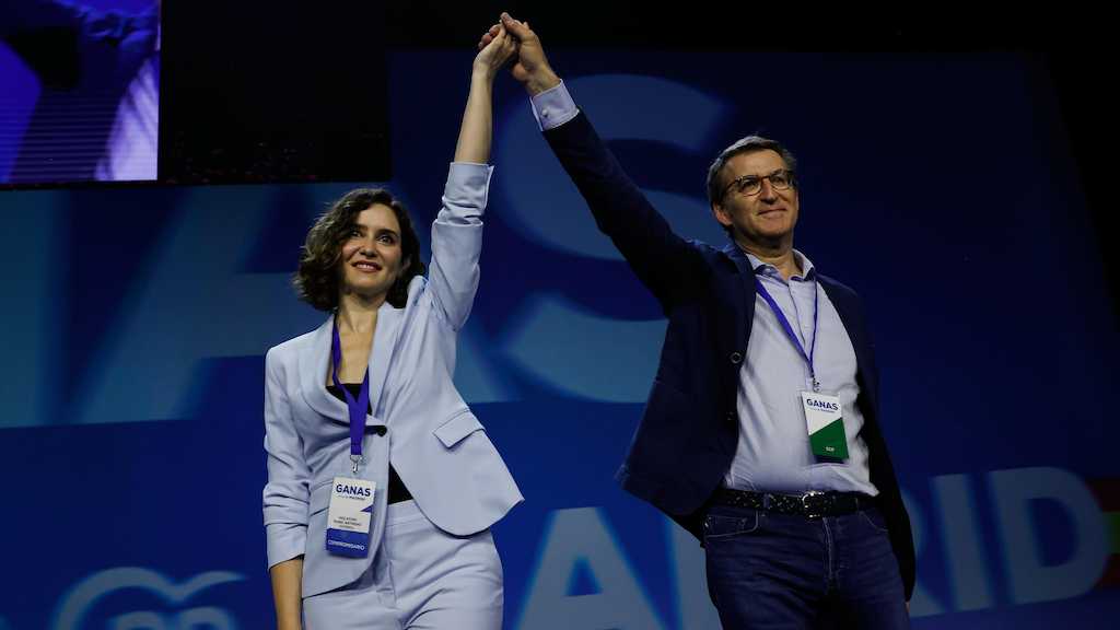 Ayuso y Núñez Feijóo.