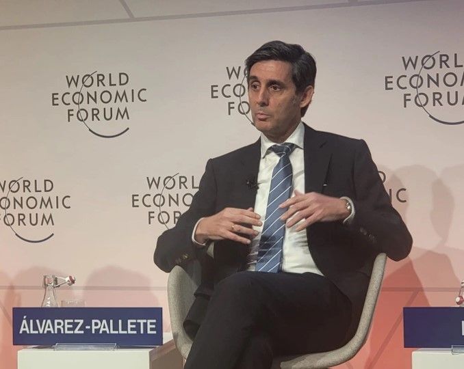 Alvarez Pallete Davos