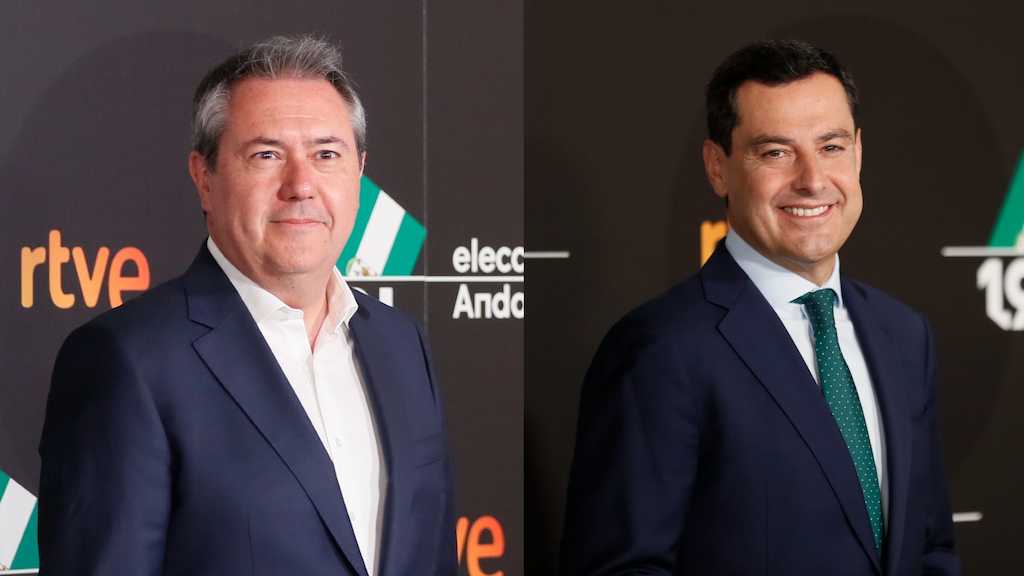 Juan Espadas y Moreno Bonilla.