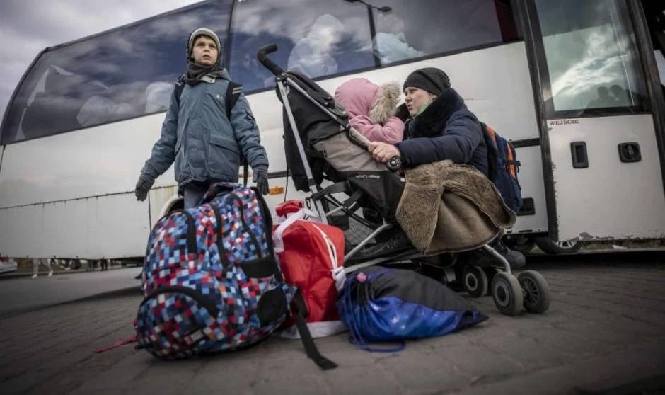 refugiados Ucrania