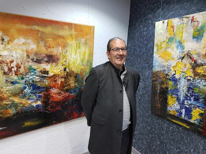 el artista Juanjo Sánchez