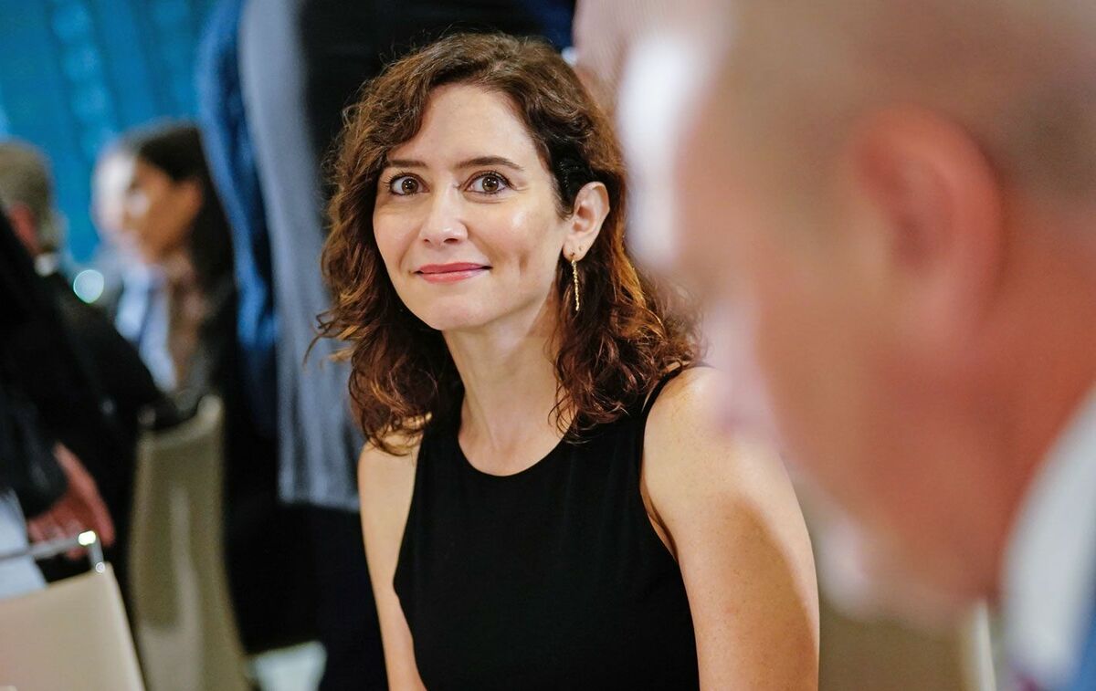 La presidenta de la Comunidad de Madrid, Isabel Díaz Ayuso
