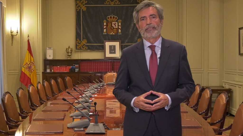 Carlos Lesmes, expresidente del Consejo General del Poder Judicial y del Tribunal Supremo.
