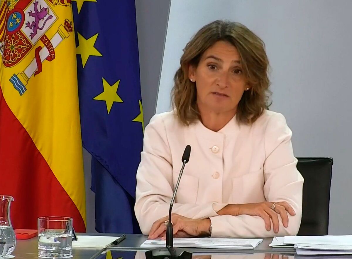 La vicepresidenta tercera y ministra para la Transición Ecológica y el Reto Demográfico, Teresa Ribera