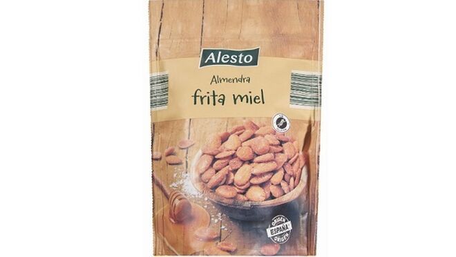 Almendra frita miel Alesto