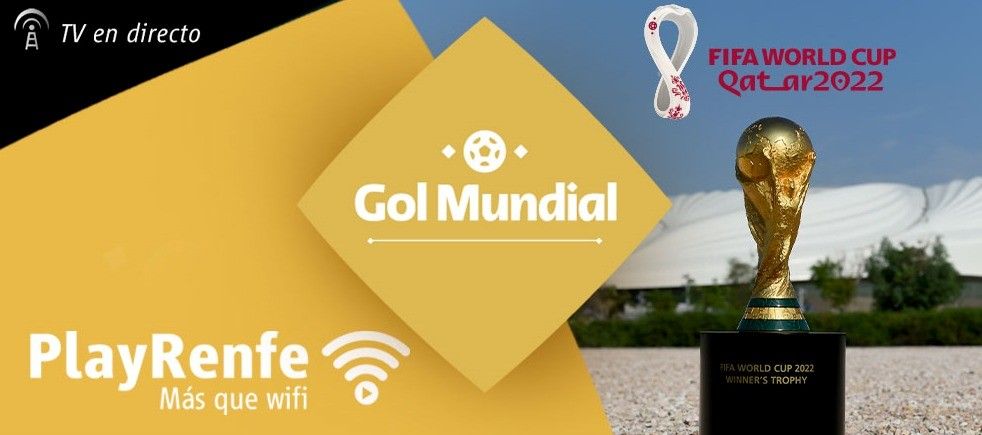 Renfe ofrece gratis todos los partidos del Mundial en sus trenes AVE y Avlo