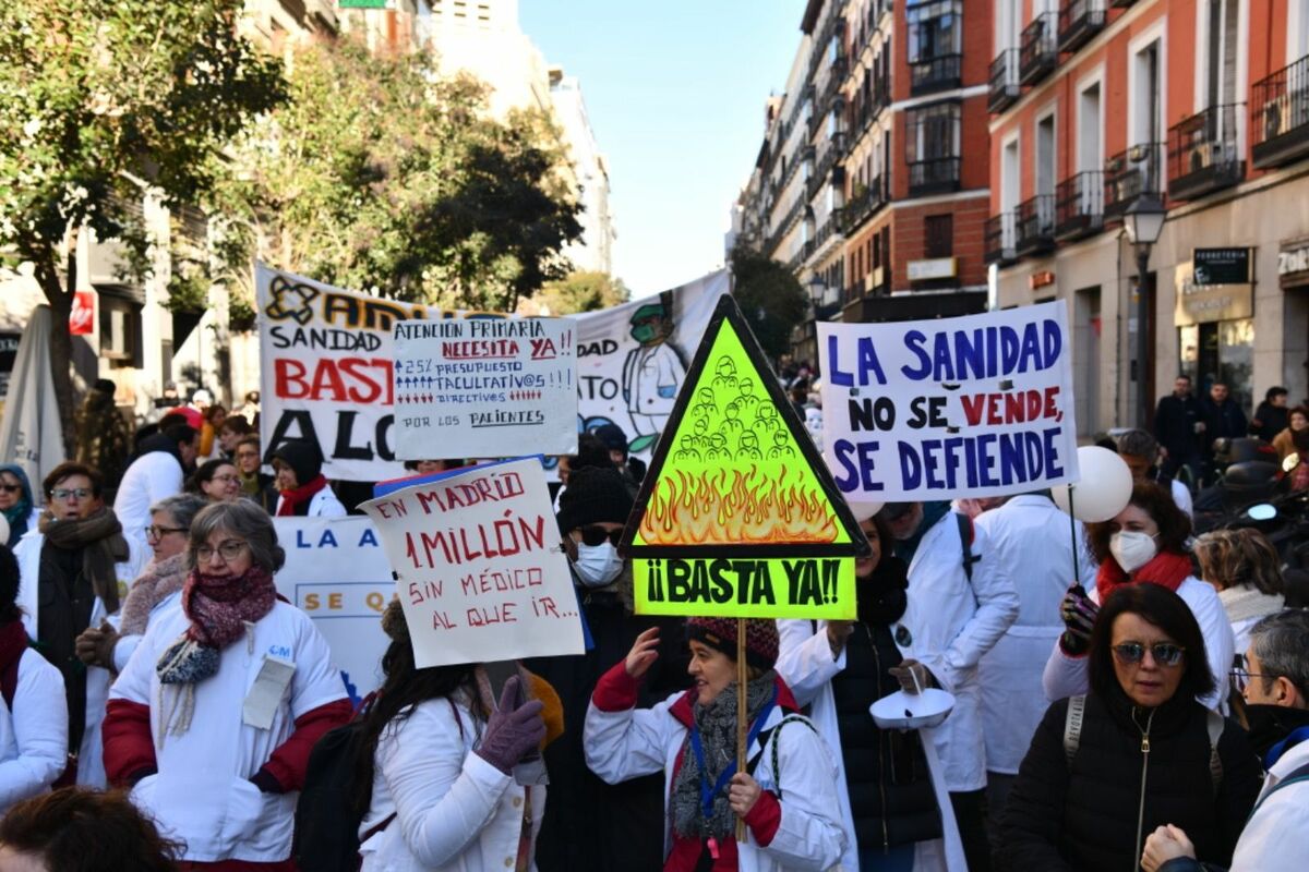 Manifestacion Sanidad Ayuso
