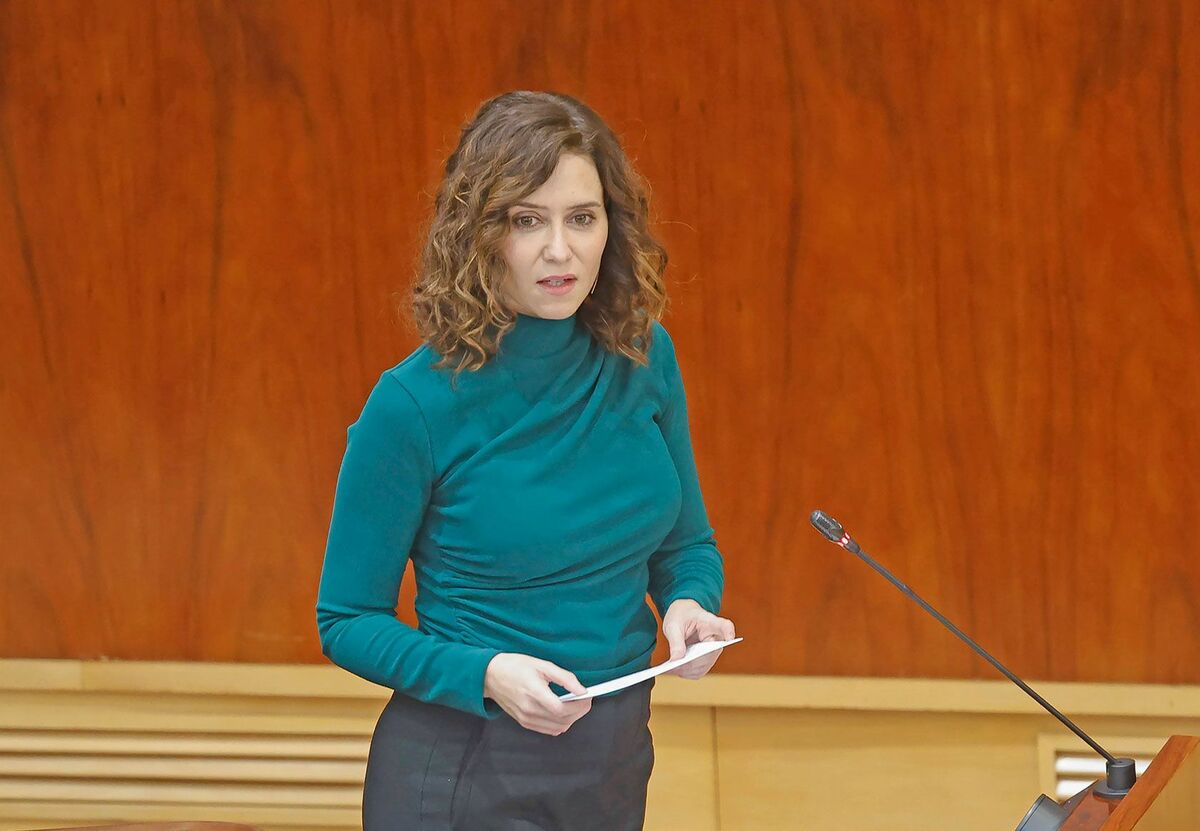Isabel Díaz Ayuso, presidenta de la Comunidad de Madrid