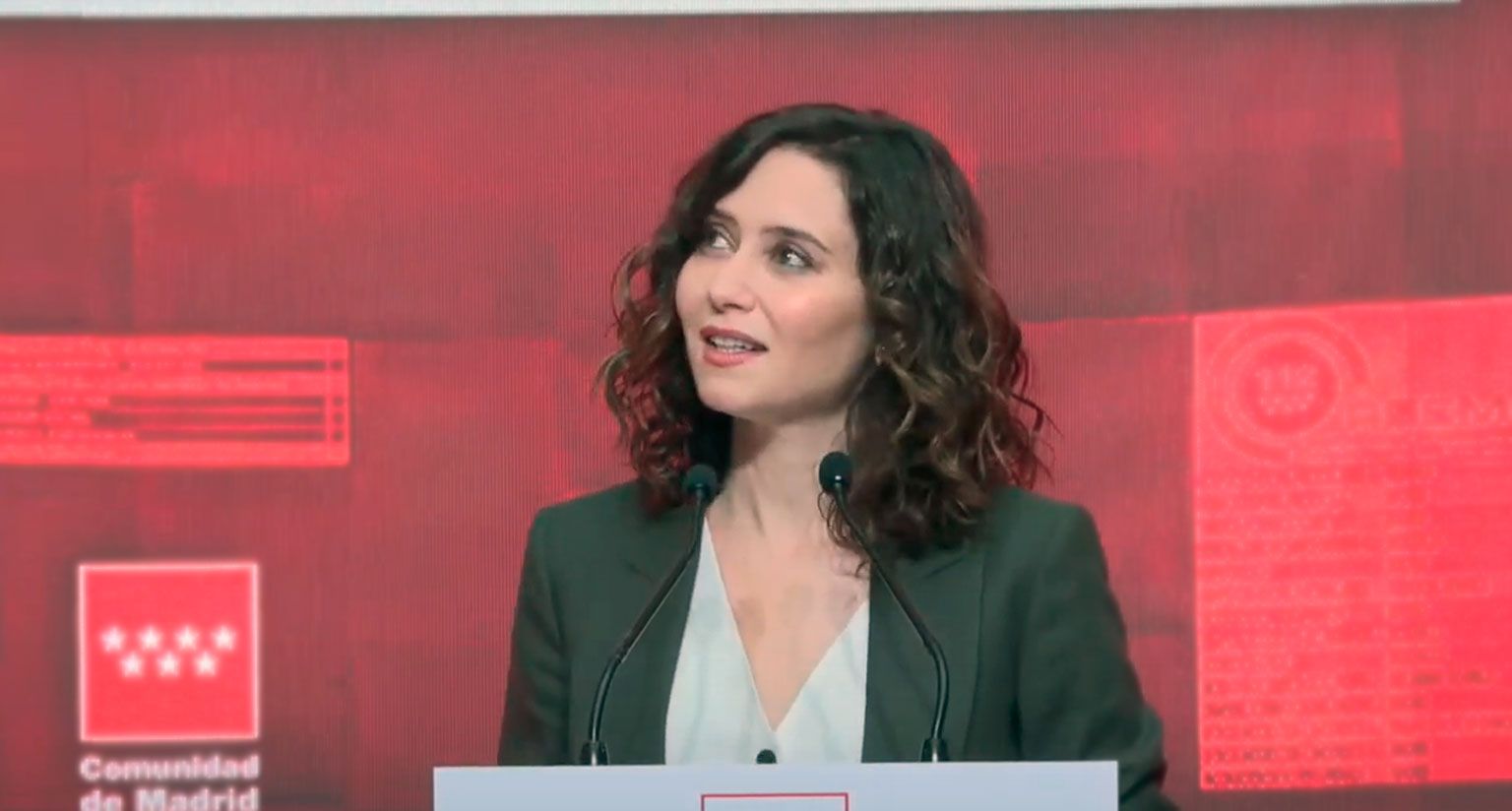 Isabel Díaz Ayuso, presidenta de la Comunidad de Madrid,