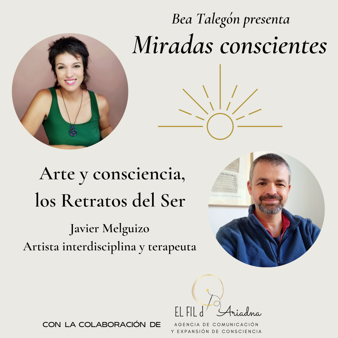 CARTEL JAVIER MELGUIZO - MIRADAS CONSCIENTES 1 CARTEL JAVIER MELGUIZO - MIRADAS CONSCIENTES 1