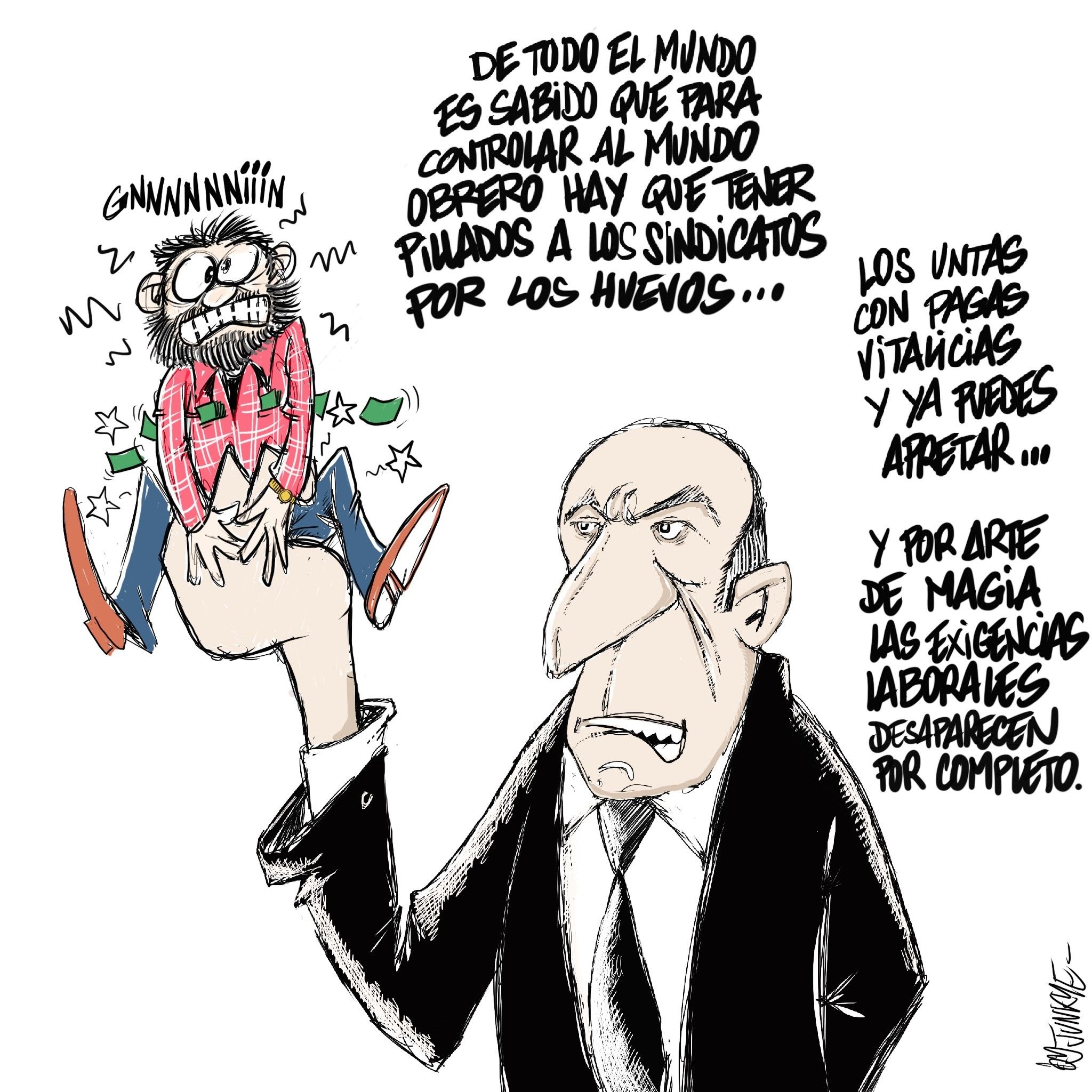 Pillados por los huevos