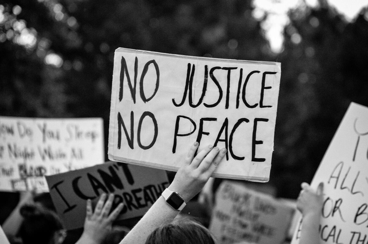 Manifestación por los derechos humanos en Rumanía.