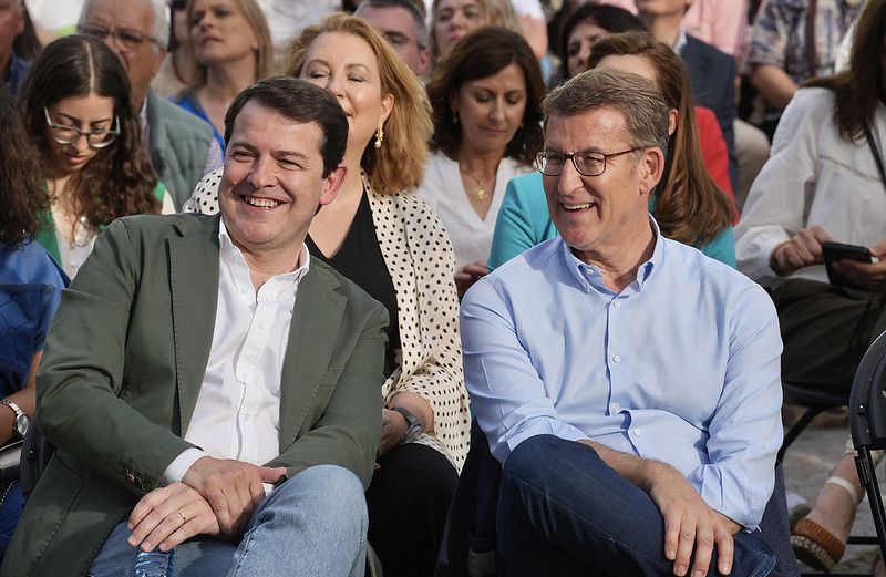 Feijóo y Mañueco en una imagen de archivo