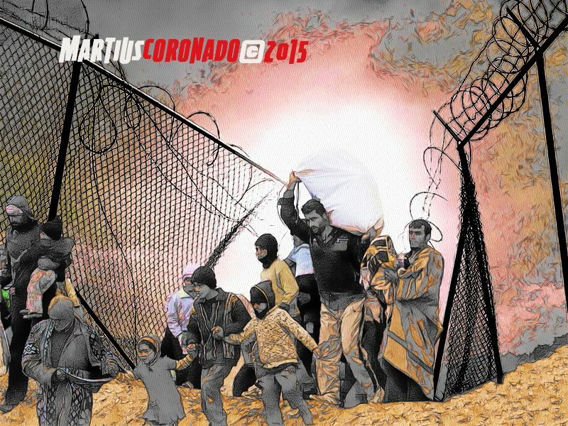 Refugiados, vida