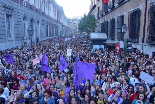 Manifestación La Manada