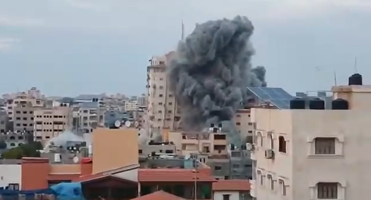 Bombardeo Gaza