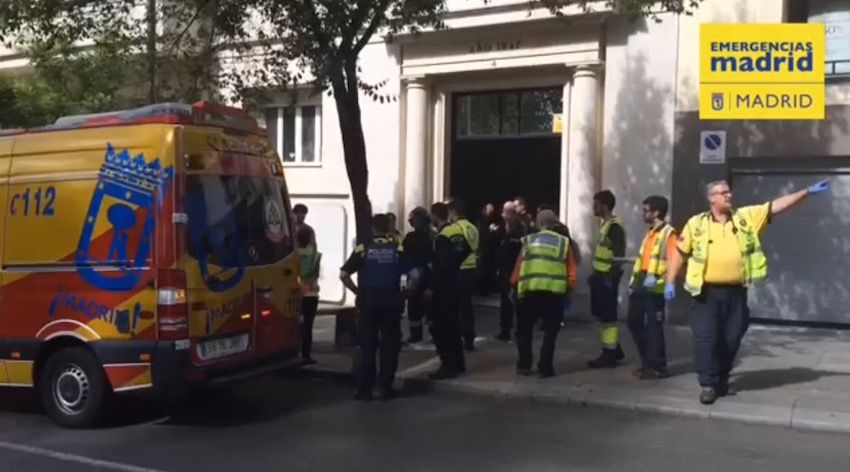 accidente ascensor