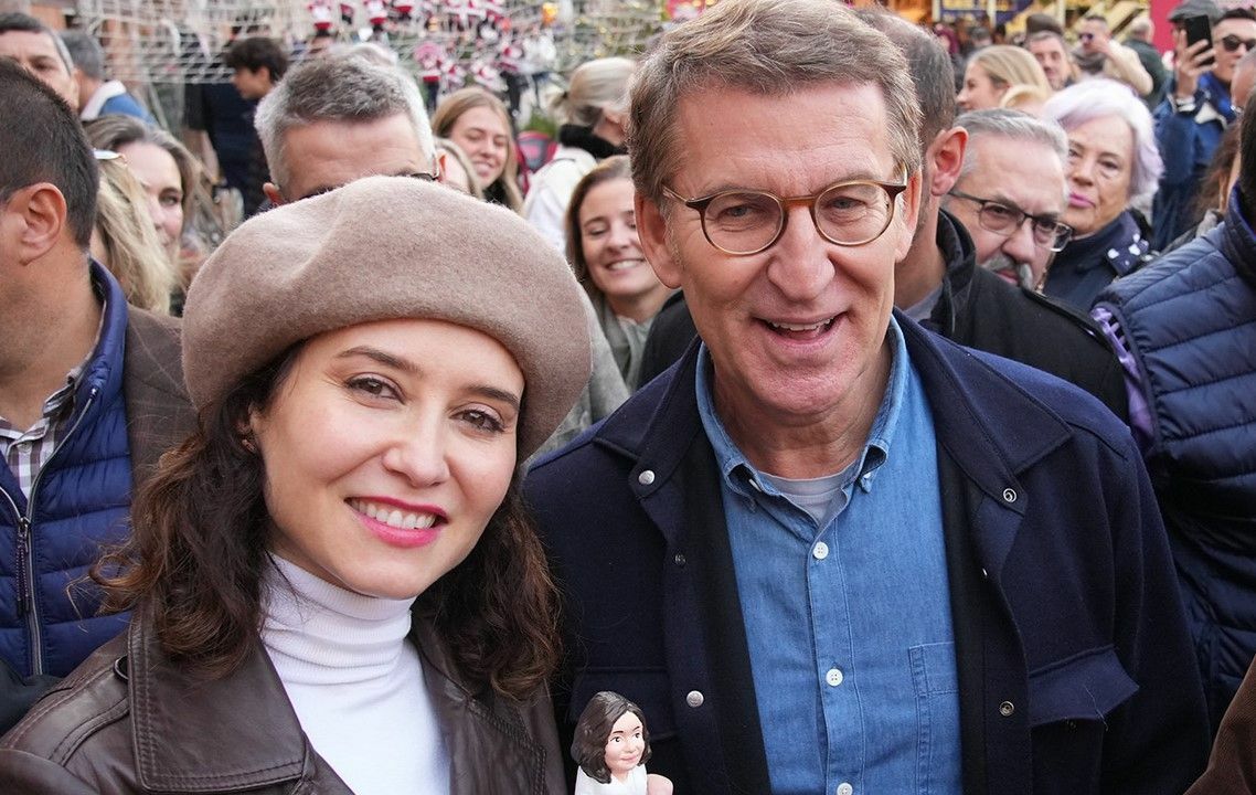 Feijoo con Ayuso en una imagen de archivo.