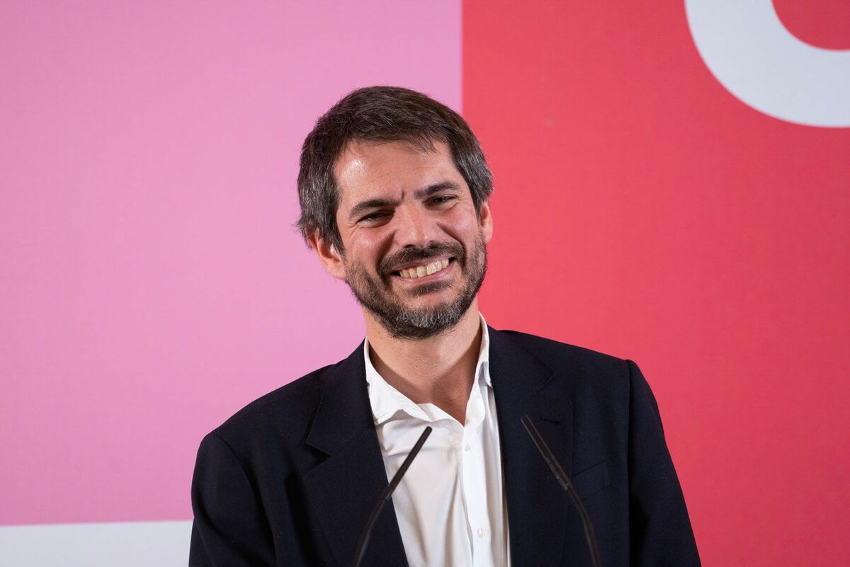 Ernest Urtasun, ministro de Cultura, en rueda de prensa en el Espacio Rastro, Madrid. Foto: Olmo Calvo