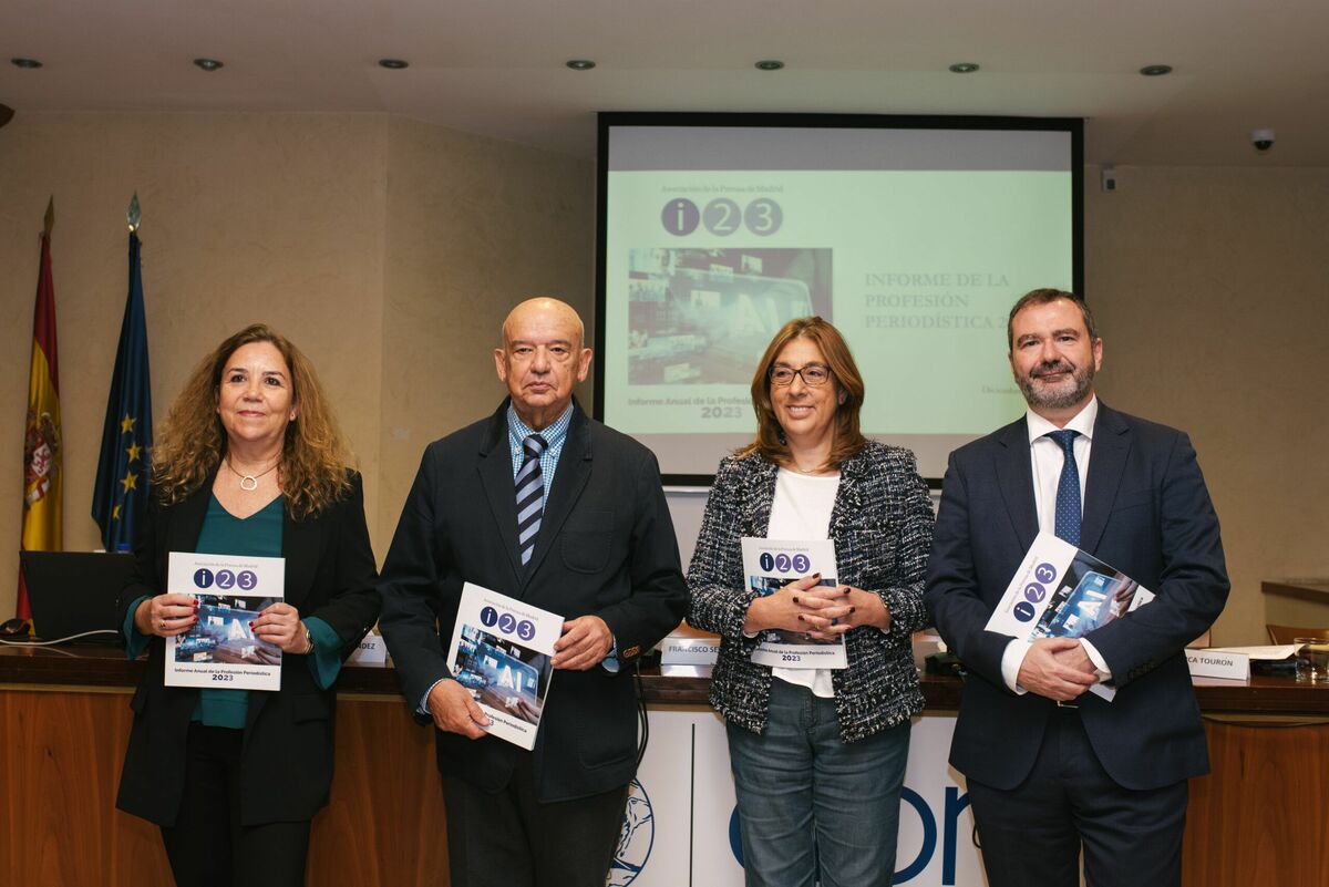 Rocío Hernández, Juan Caño, Mónica Tourón y José Francisco Serrano Oceja. Foto: Elena Hidalgo / APM