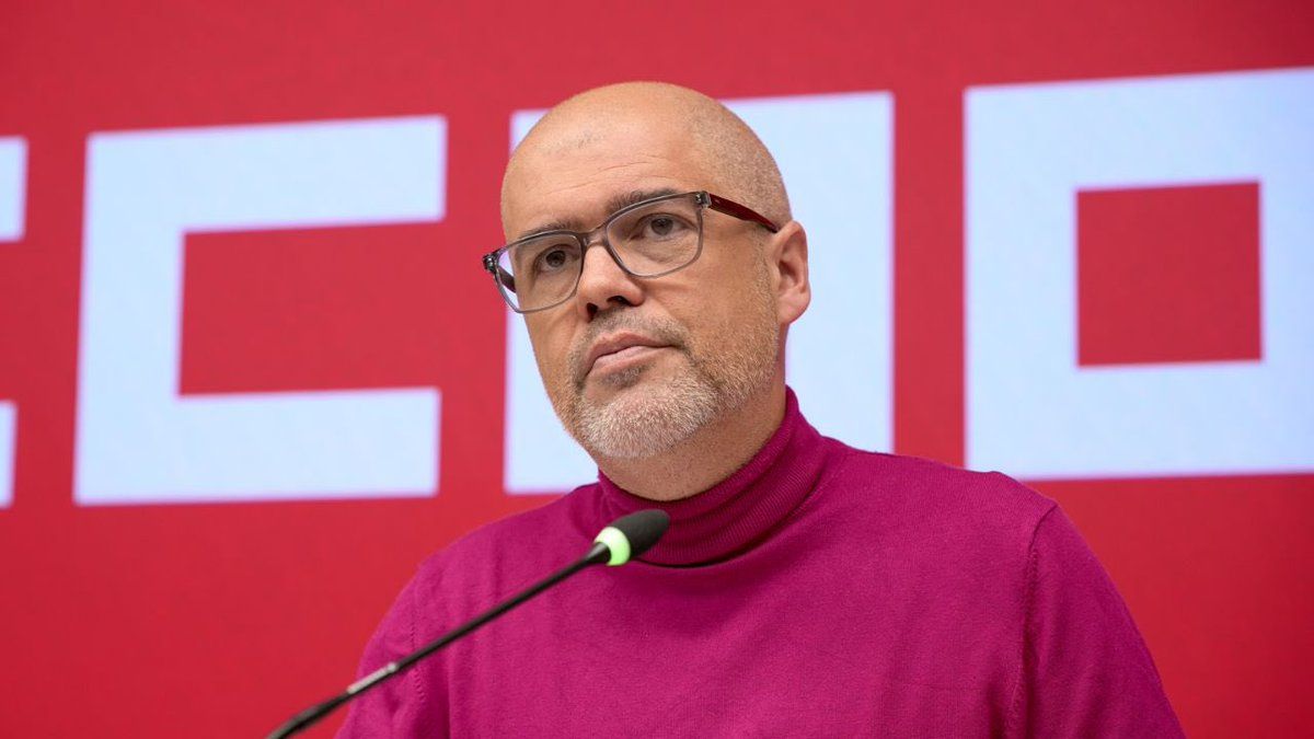 Unai Sordo, secretario general de CCOO