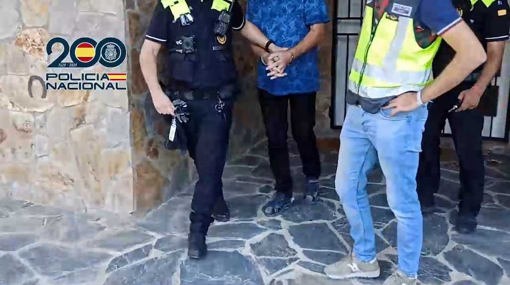 Una operación policial en una imagen de archivo.