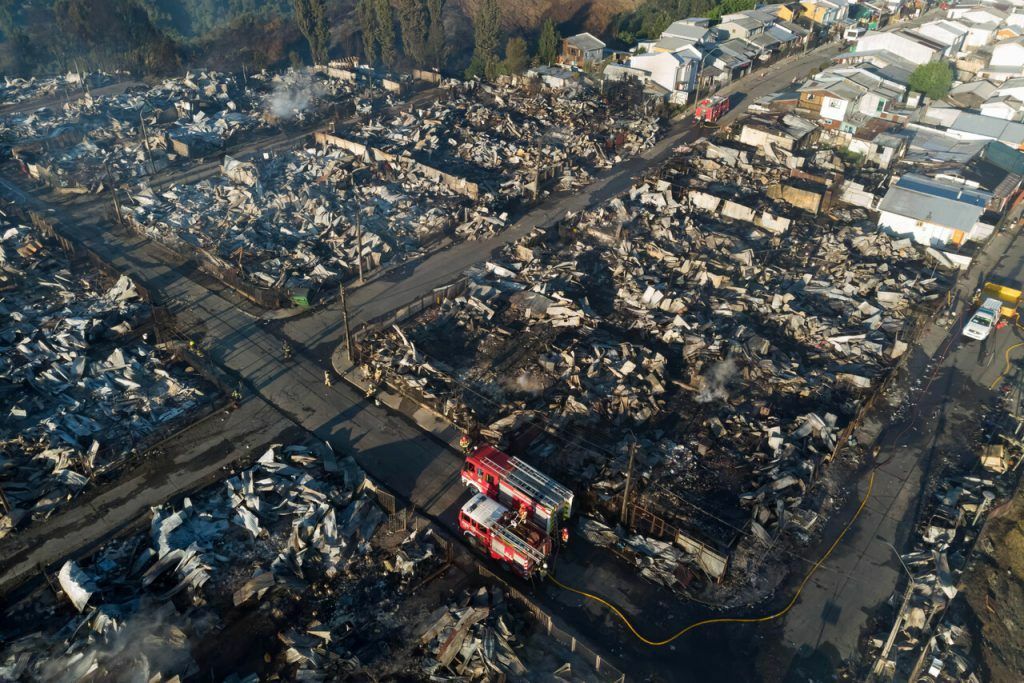 Incendios Chile