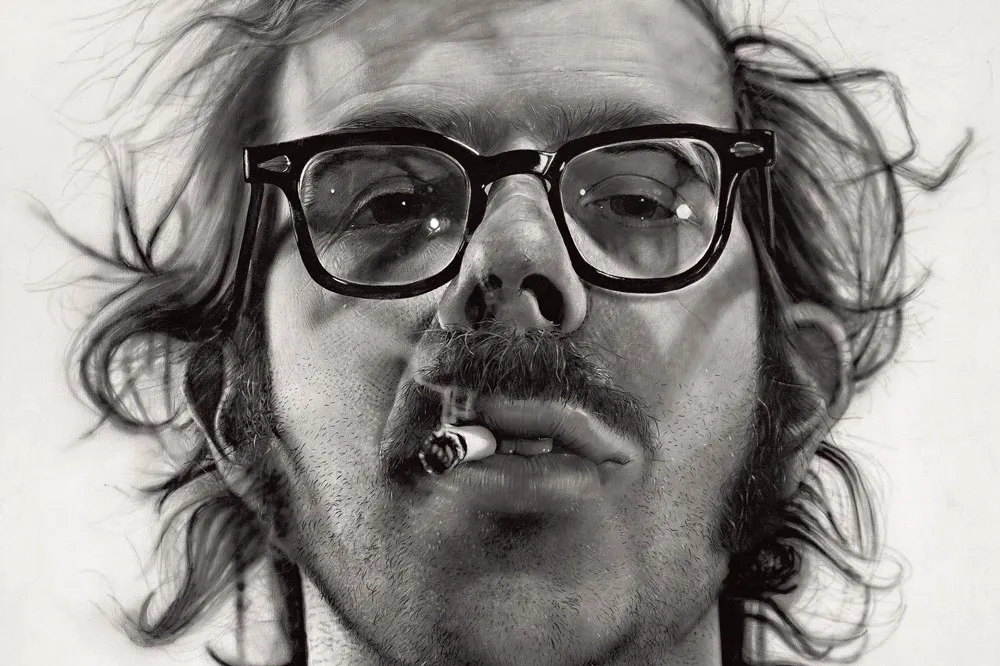 Big Self-Portrait (1967–68), Chuck Close. Courtesy Pace Gallery; © Chuck Close