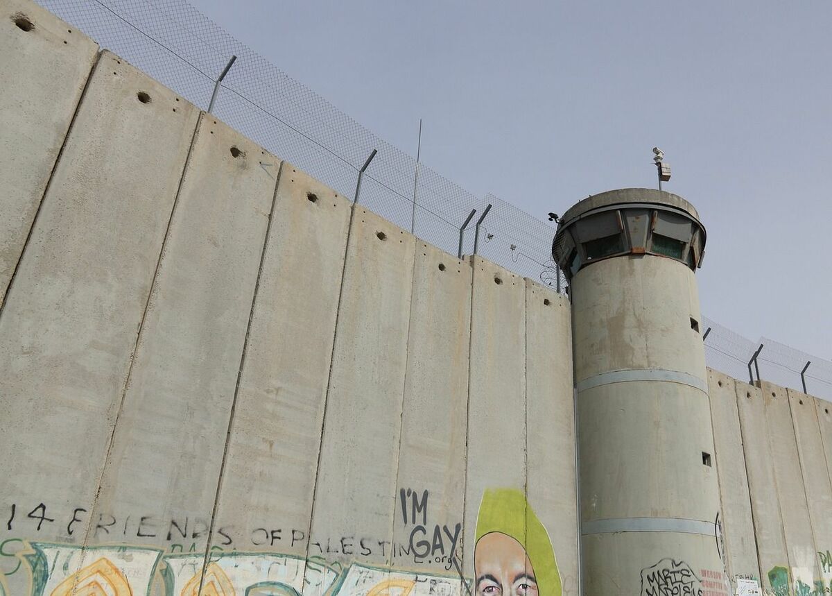 Israel Palestina Muro Sde Teiman