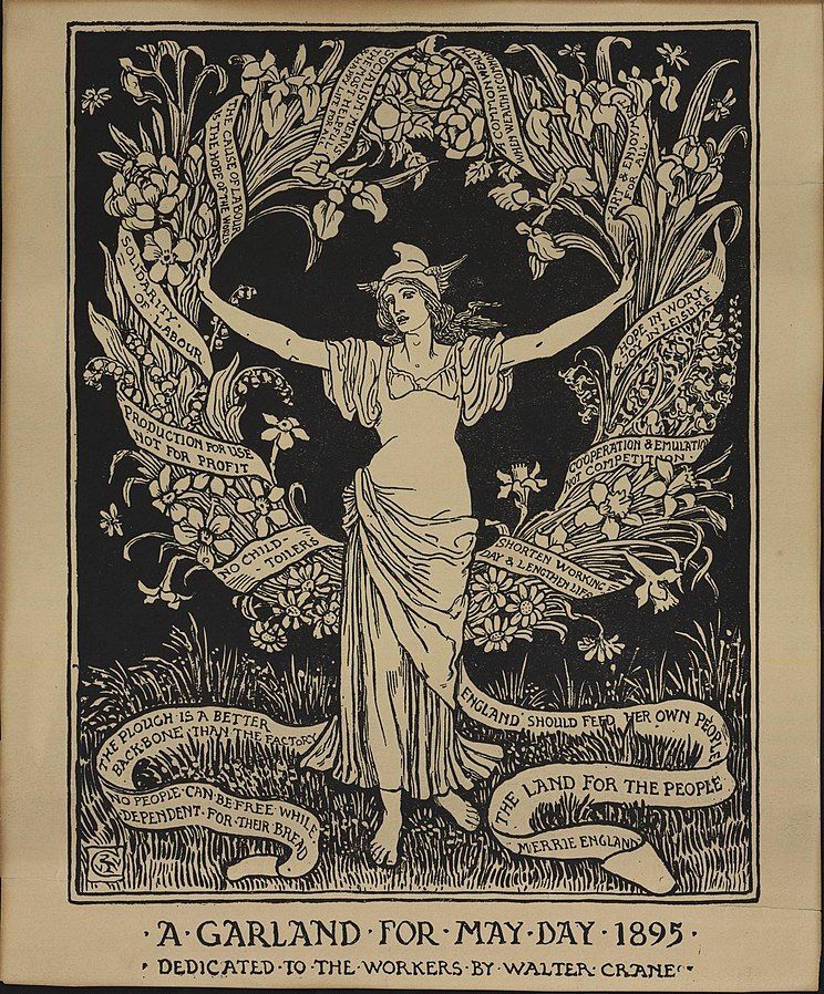 Walter Crane, El Trabajador
