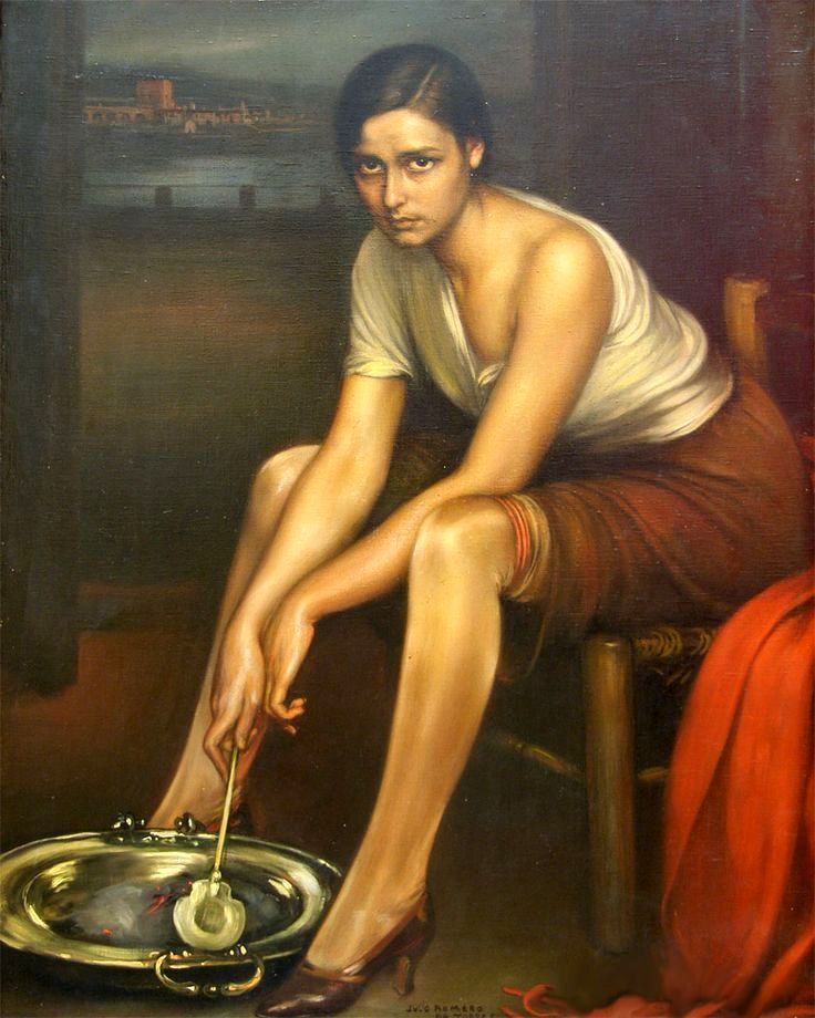 La chiquita piconera, de Julio Romero de Torres. Museo Julio Romero de Torres, Córdoba, 1930.