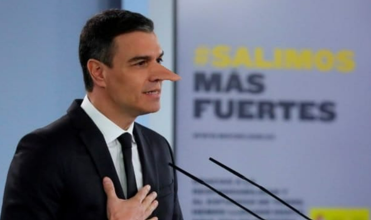 Pedro Sánchez Pinocho