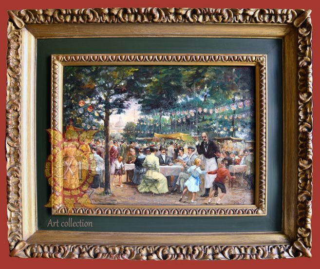 Francisco Arias, Verbena de la Feria de San Isidro, colección particular